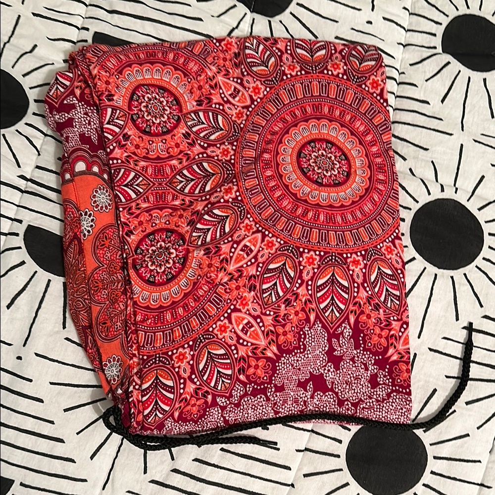Women’s size small red hippie pants